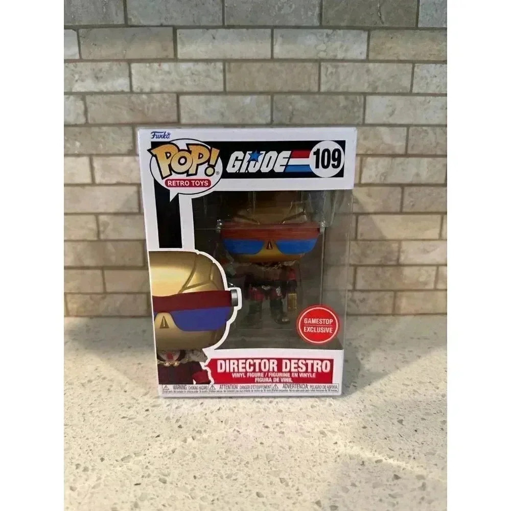 Funko Pop Director Destro 109 Retro Toys Gamestop exclusive‎